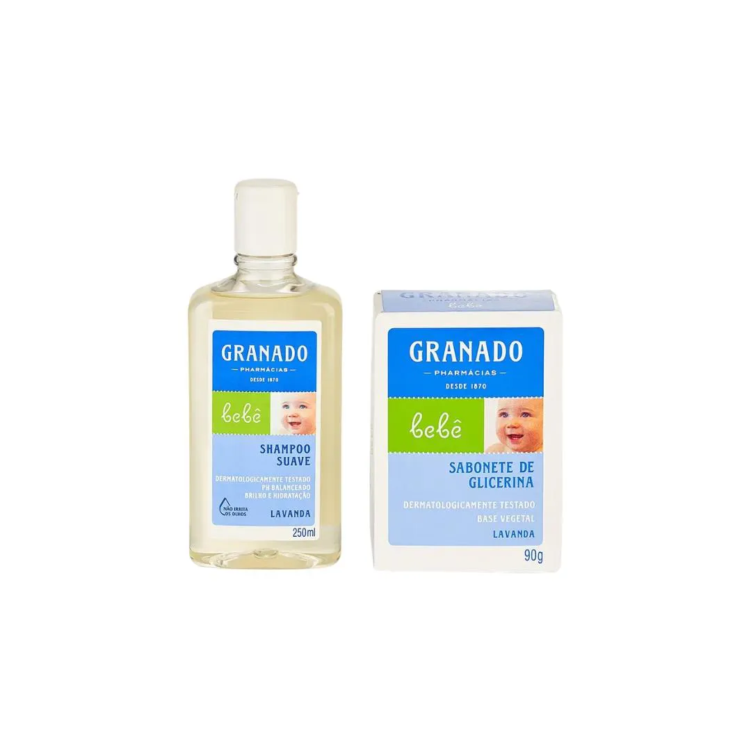 SHAMPOO GRANADO BEBE 250ML LAVANDA + SAB