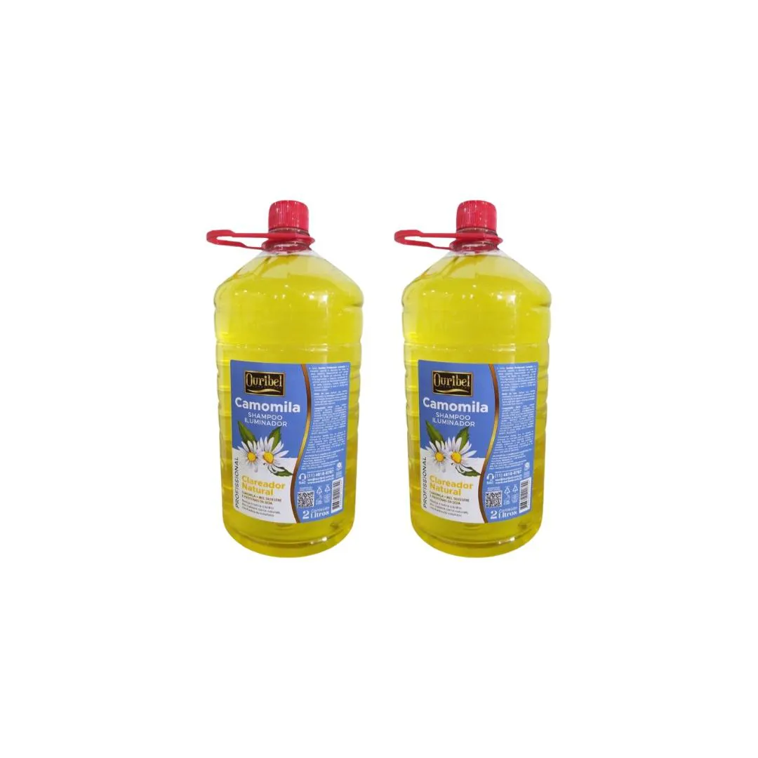 SHAMPOO OURIBEL 2000ML CAMOMILA - KIT C/2UN