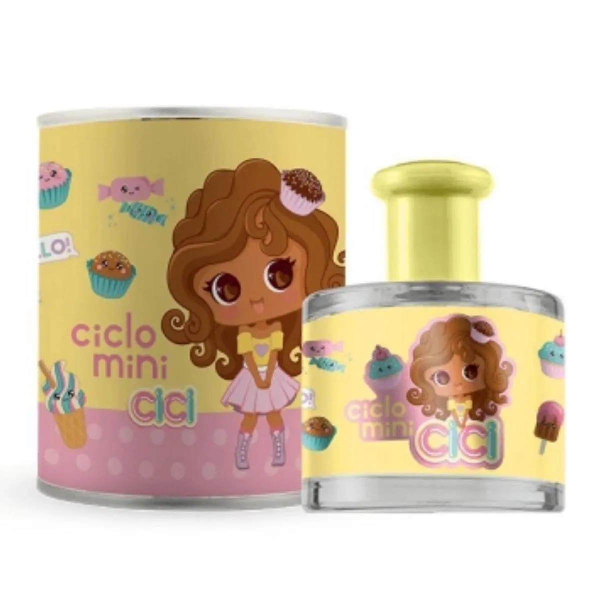 PERFUME HELLO DEO COLôNIA INFANTIL LATA MEL 100ML – CICLO MINI