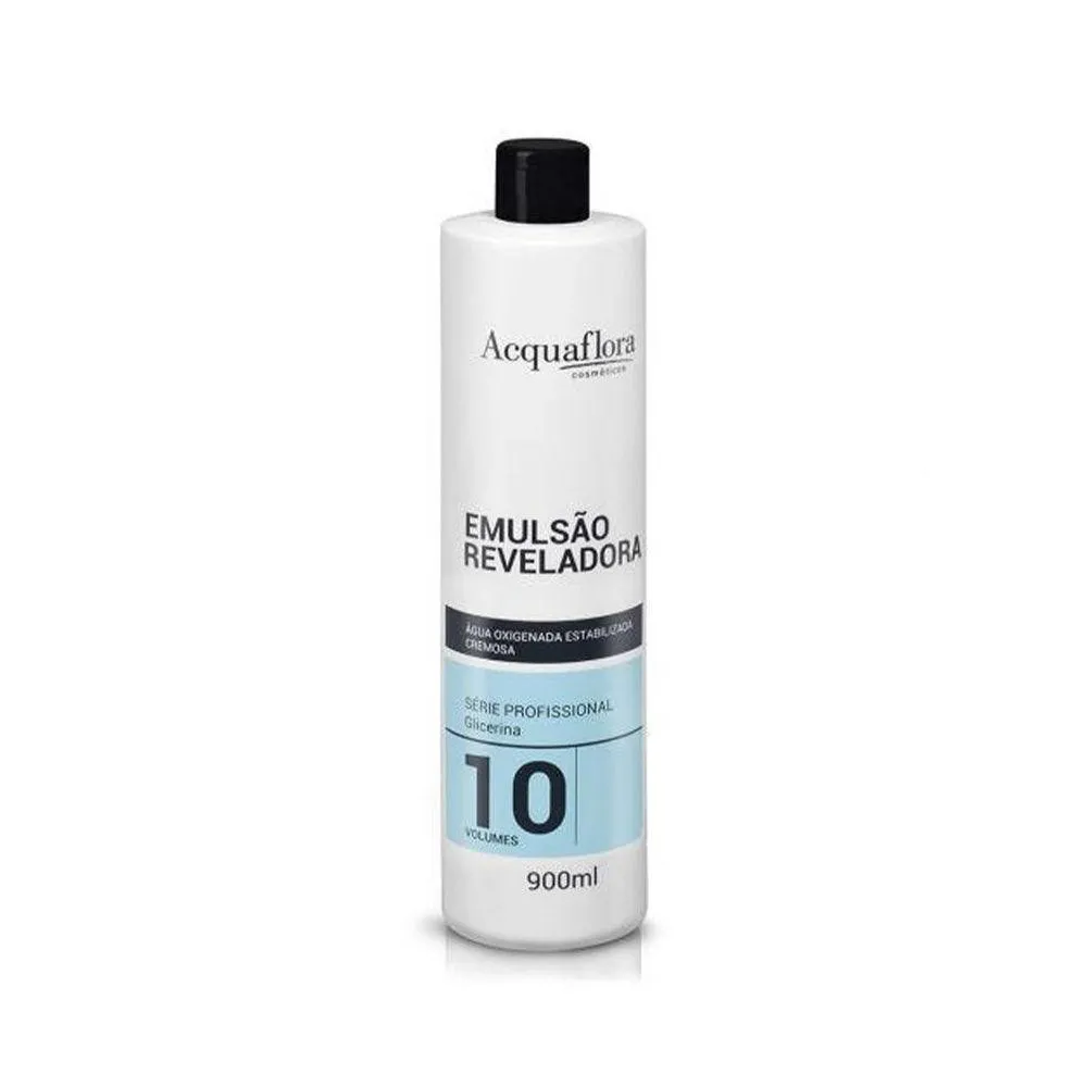 ÁGUA OXIGENADA ACQUAFLORA 10 VOLUMES 900ML