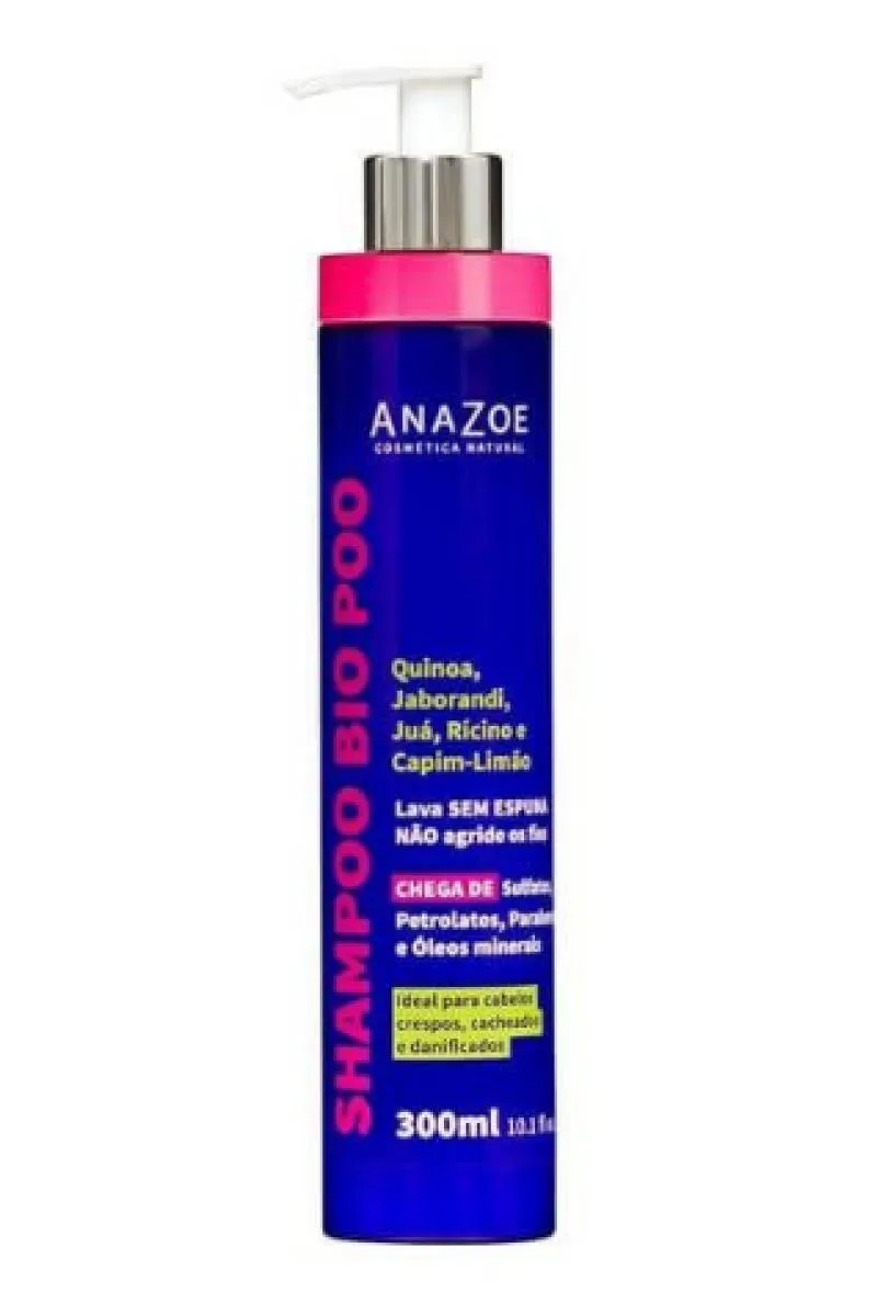 SHAMPOO BIO POO 300ML - ANAZOE