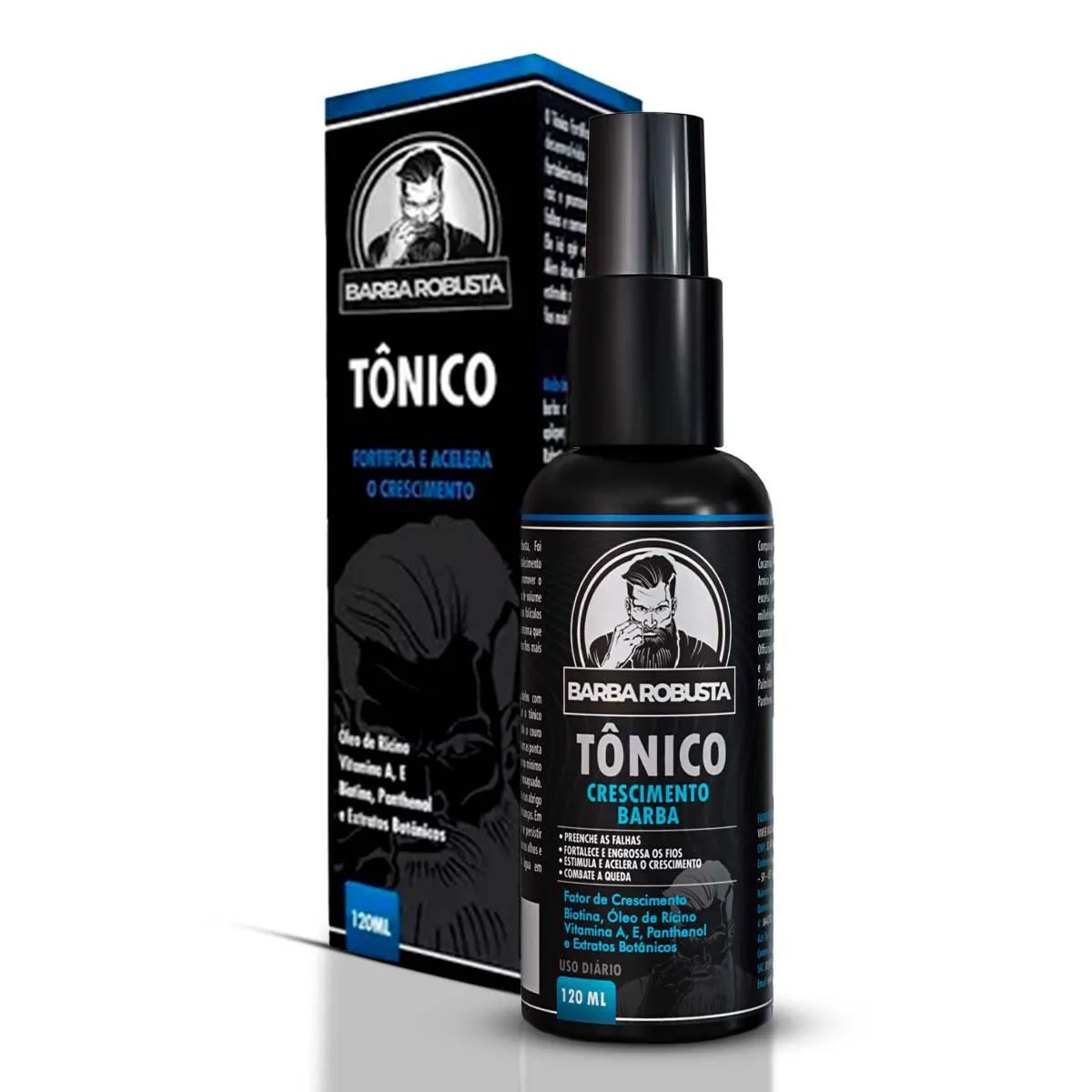 PRODUTO PARA CRESCER BARBA TôNICO CRESCIMENTO BARBA ROBUSTA