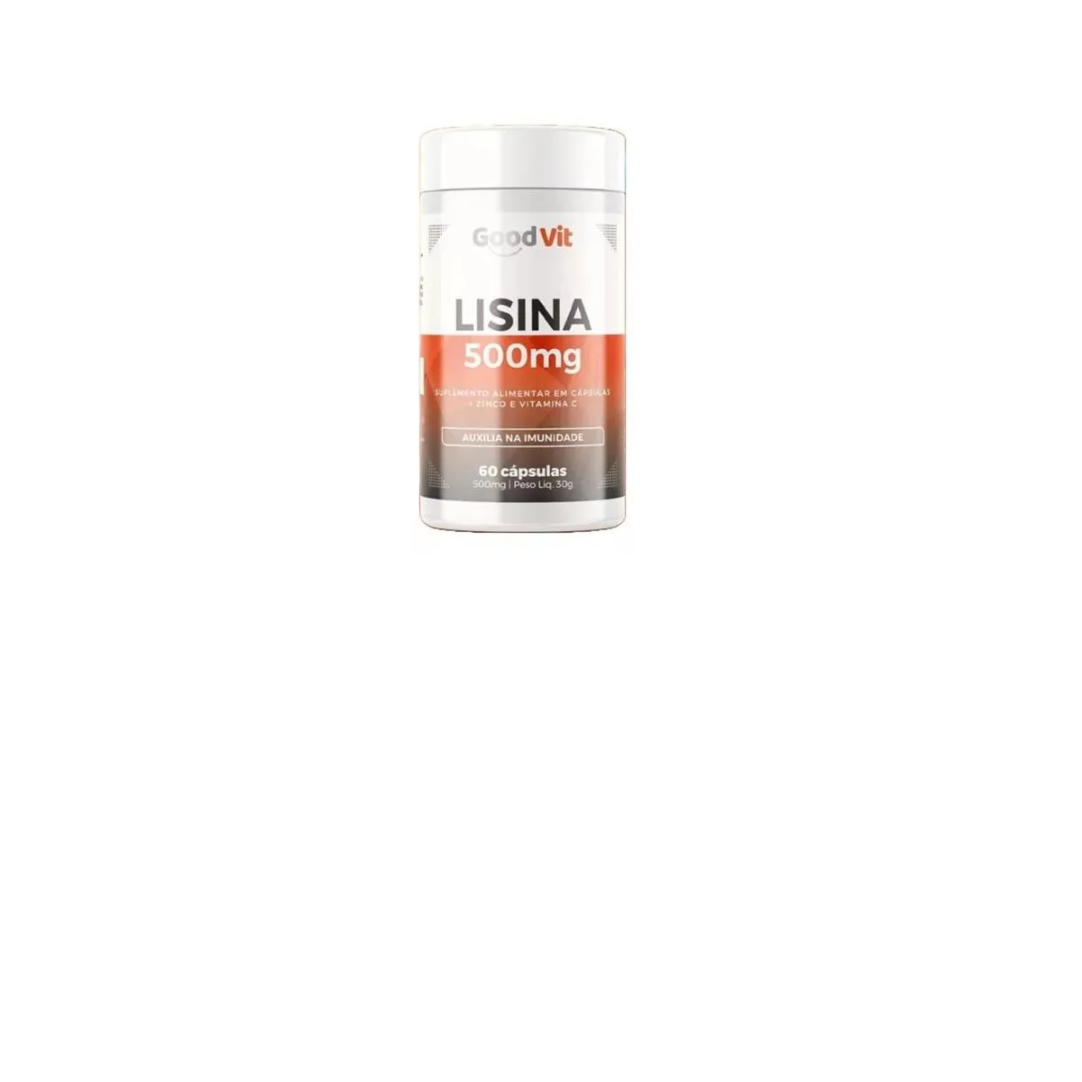 LISINA 500MG C/60 CáPSULAS - GOOD VIT