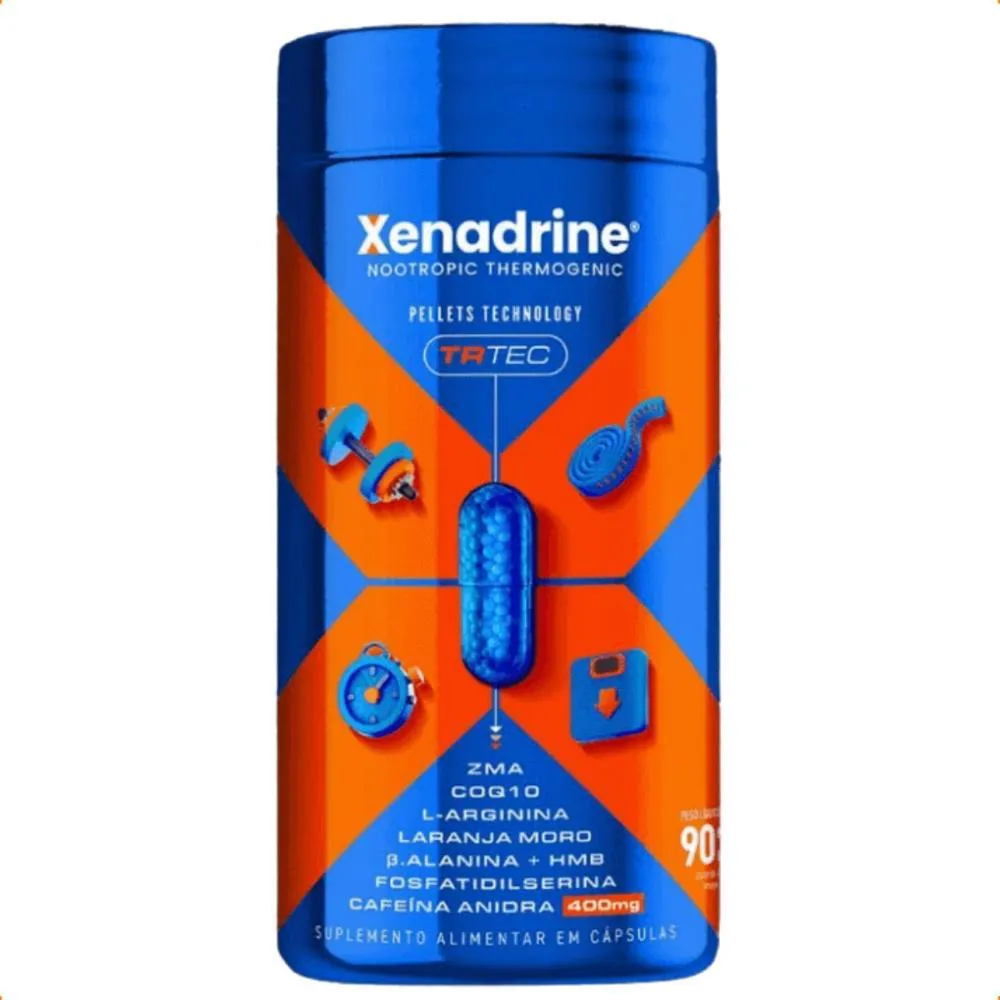 XENADRINE THERMO BURN NOOTRóPICO 90 CAPSULAS Natural