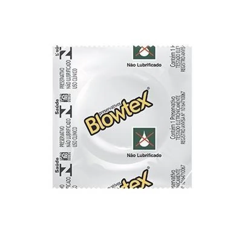 PRESERVATIVO BLOWTEX NãO LUBRIFICADO 144 UNIDADES