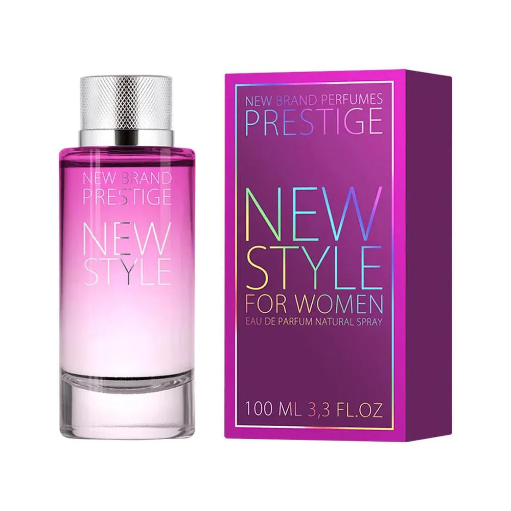 PERFUME NEW BRAND PRESTIGE NEW STYLE WOMAN EAU DE PARFUM FEMININO 100ML