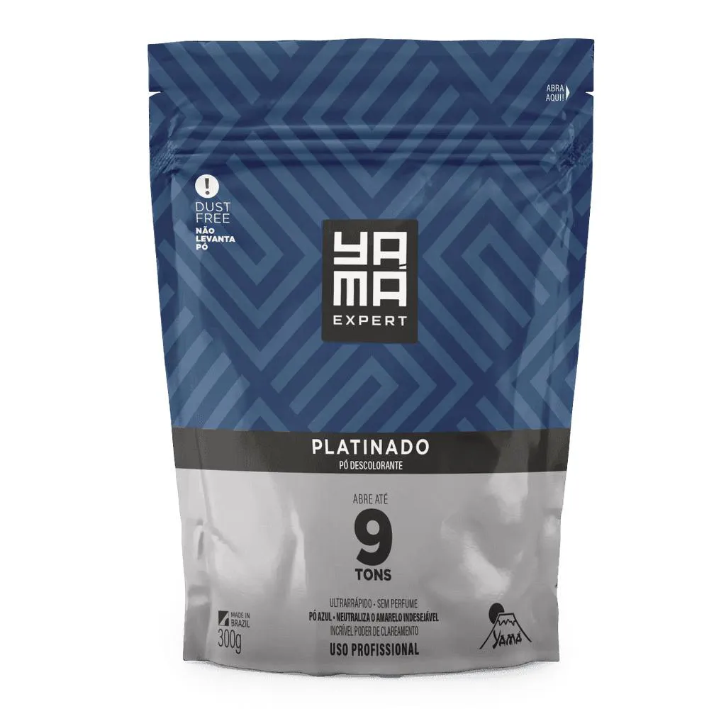 Pó DESCOLORANTE YAMá PLATINADO REFIL  300G