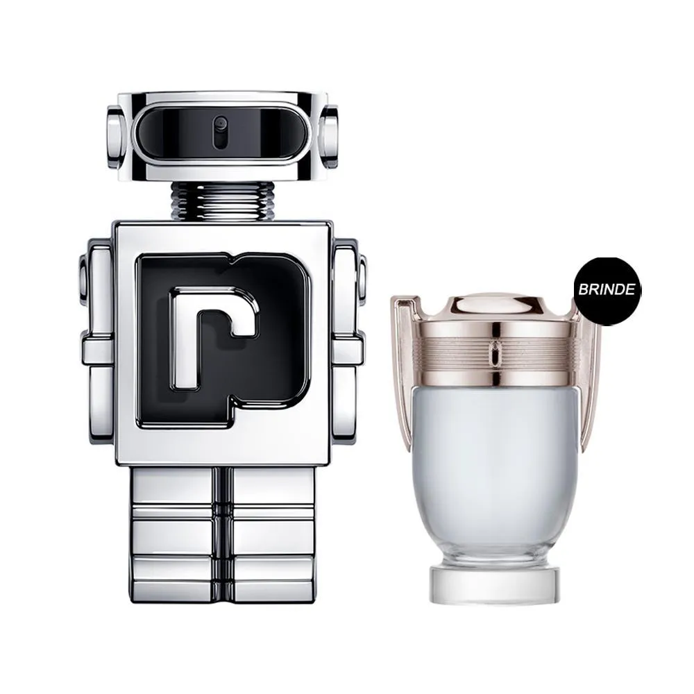 Paco Rabanne Phantom Eau de Toilette Perfume Masculino 100ml + Brinde