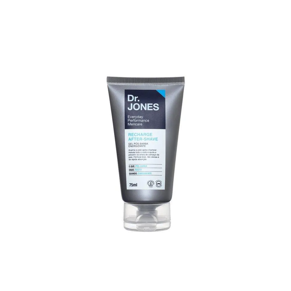 GEL PóS BARBA DR JONES RECH AFTER SHAVE 75ML