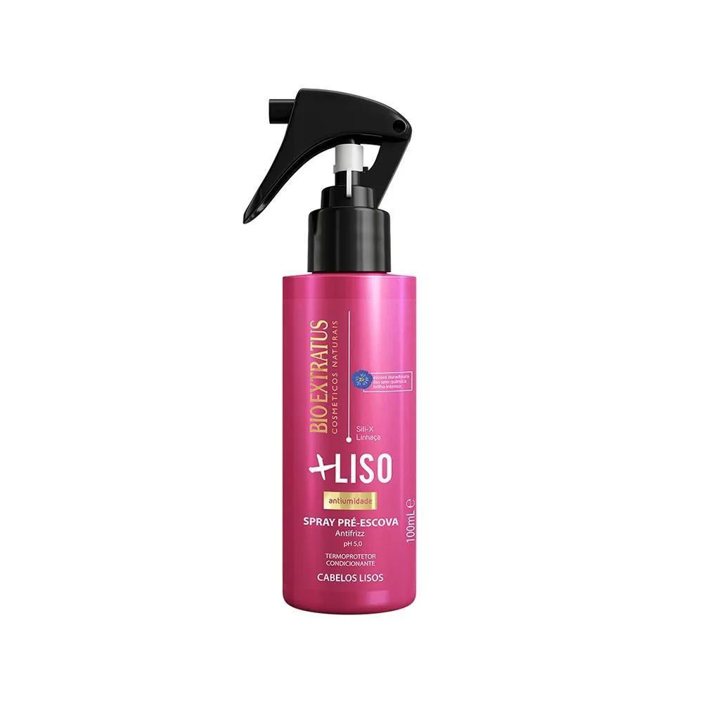 SPRAY BIO EXTRATUS PRé ESCOVA TERMOPROTETOR MAIS LISO - 100ML