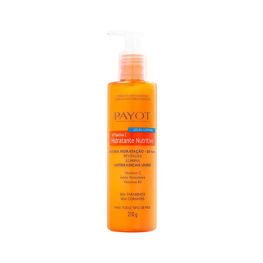 HIDRATANTE CORPORAL PAYOT NUTRITIVO VITAMINA C – 210G