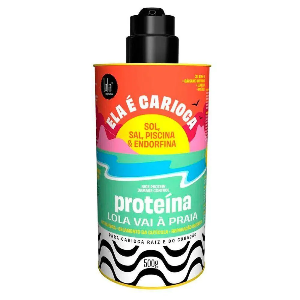 PROTEíNA ELA É CARIOCA LOLA VAI À PRAIA LOLA COSMETICS 500G