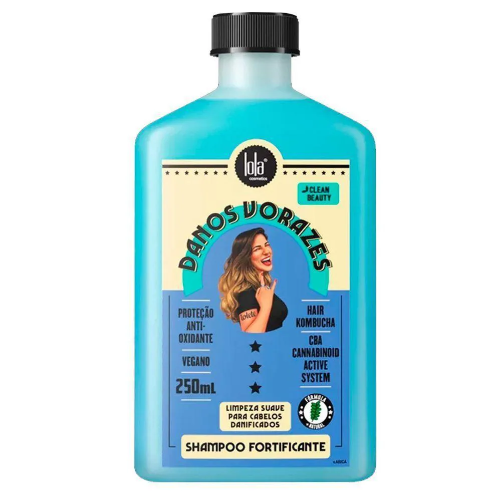 Shampoo Lola Cosmetics Danos Vorazes Reparação 250ml