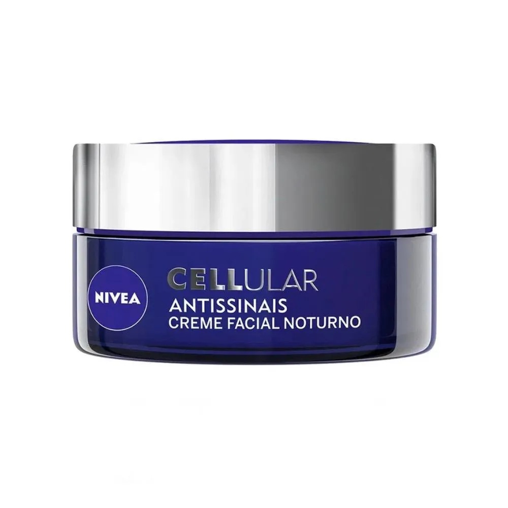CREME HIDRATANTE FACIAL NIVEA CELLULAR ANTISSINAIS NOTURNO 51G -
