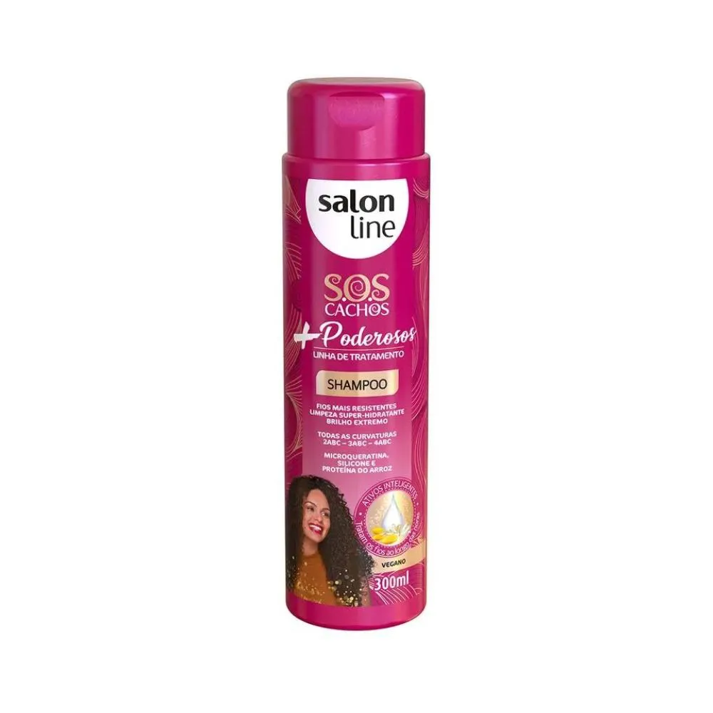SOS CACHOS MAIS PODEROSOS SHAMPOO 300ML -