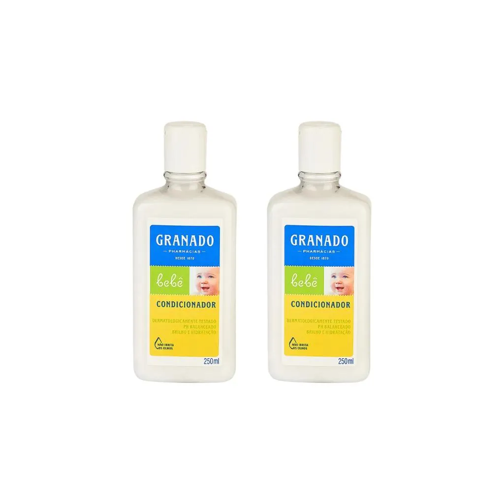 CONDICIONADOR GRANADO BEBE 250ML TRADICIONAL-KIT C/2UN
