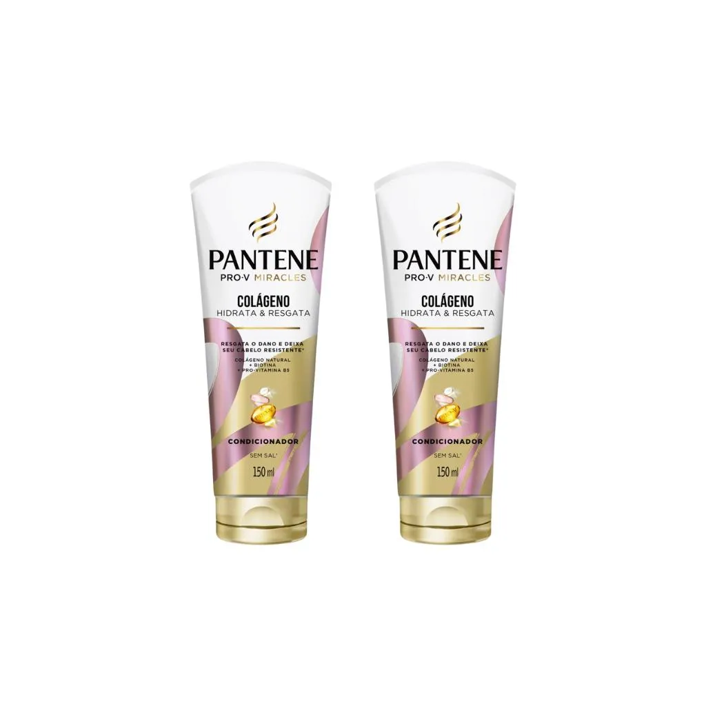 CONDICIONADOR PANTENE 150ML COLAGENO-KIT C/2UN