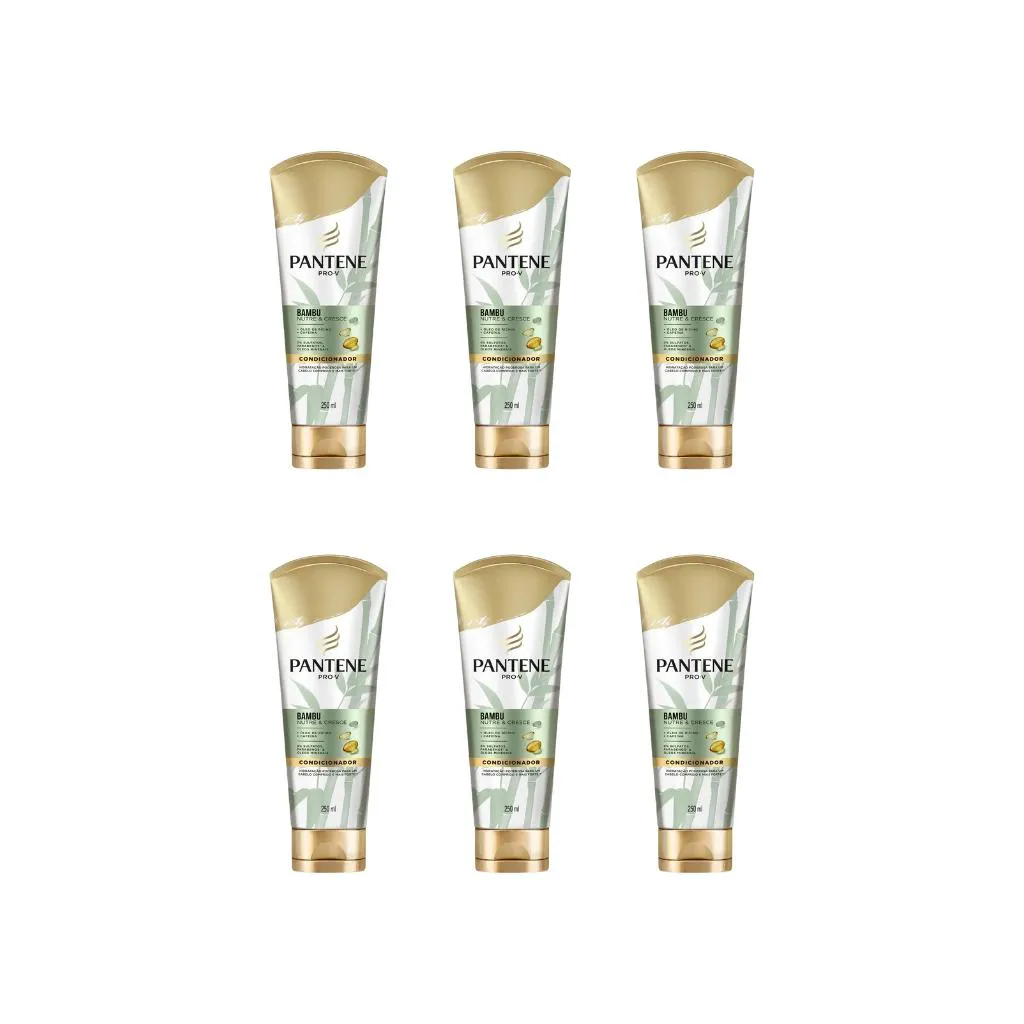 CONDICIONADOR PANTENE 250ML BAMBU-KIT C/6UN
