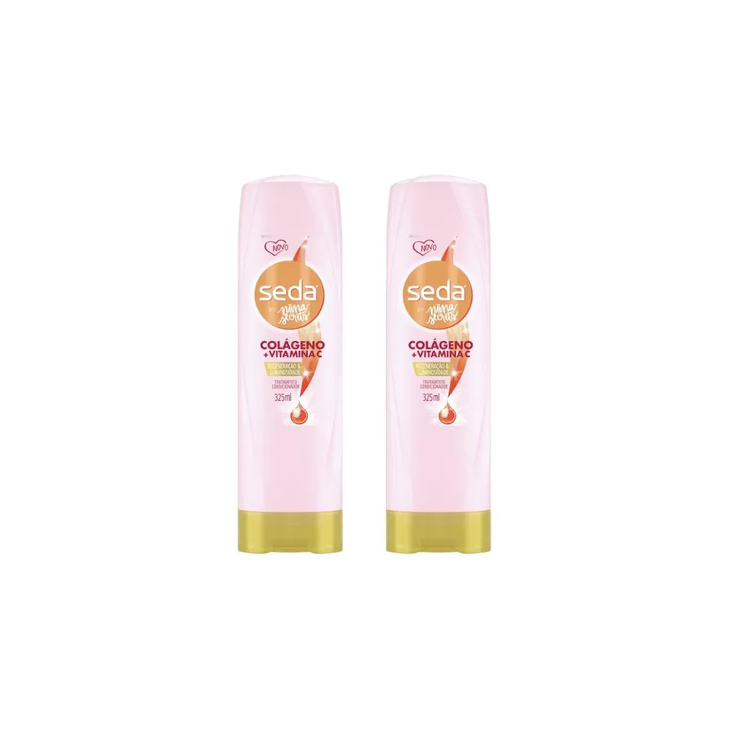 CONDICIONADOR SEDA 325ML COLAGENO/VITAMINA C-KIT C/2UN
