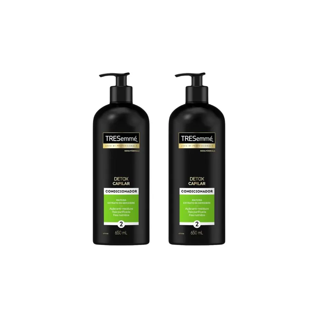 CONDICIONADOR TRESEMME DETOX CAPILAR 650ML-KIT C/2UN