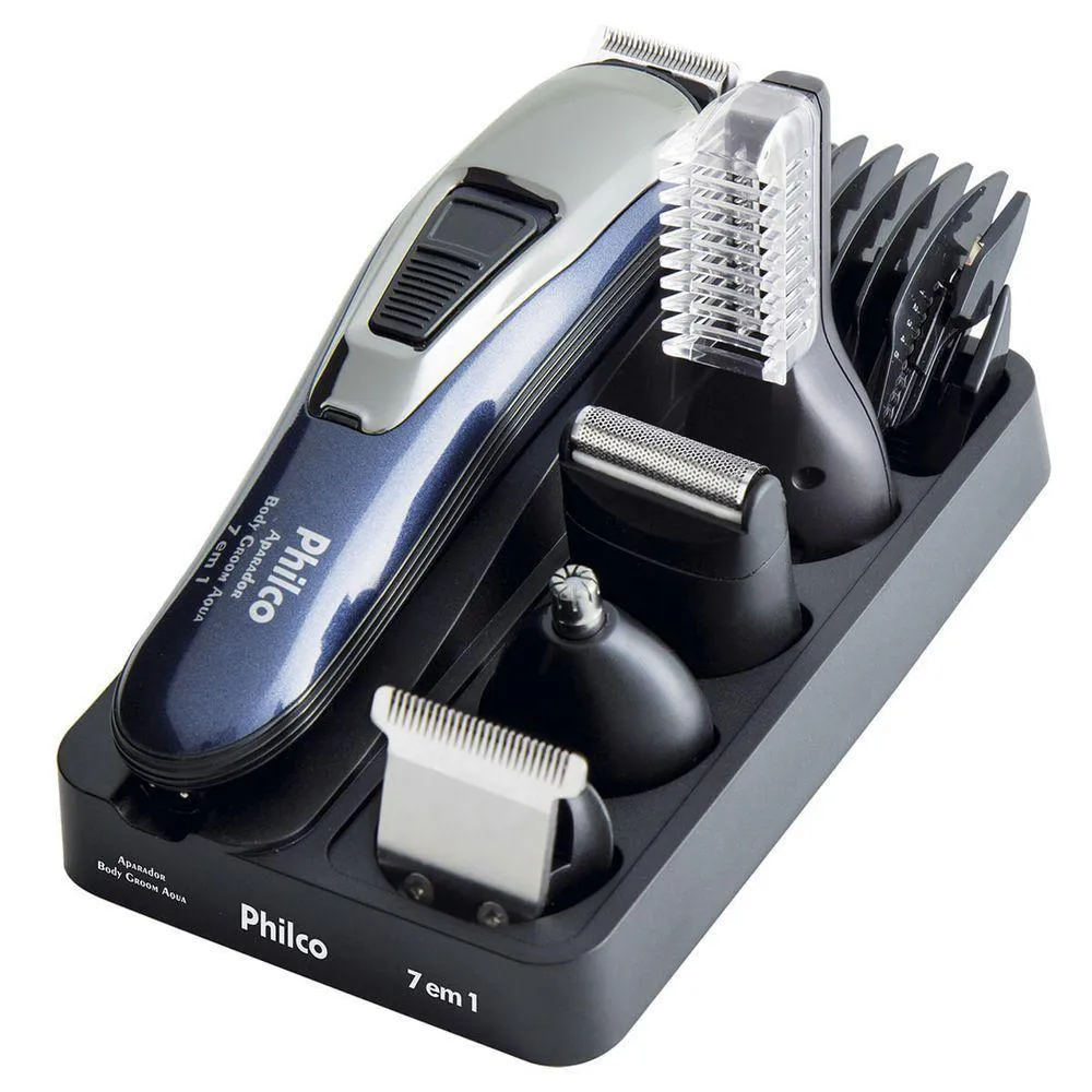 APARADOR BODY GROOM AQUA A PROVA DAGUA PHILCO BIVOLT