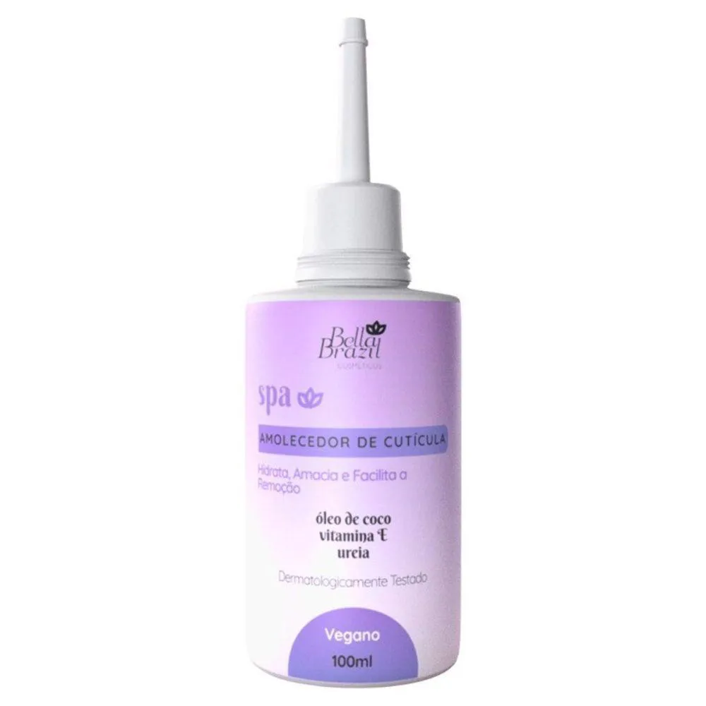 AMOLECEDOR DE CUTíCULA BELLA BRAZIL VEGANO 100ML