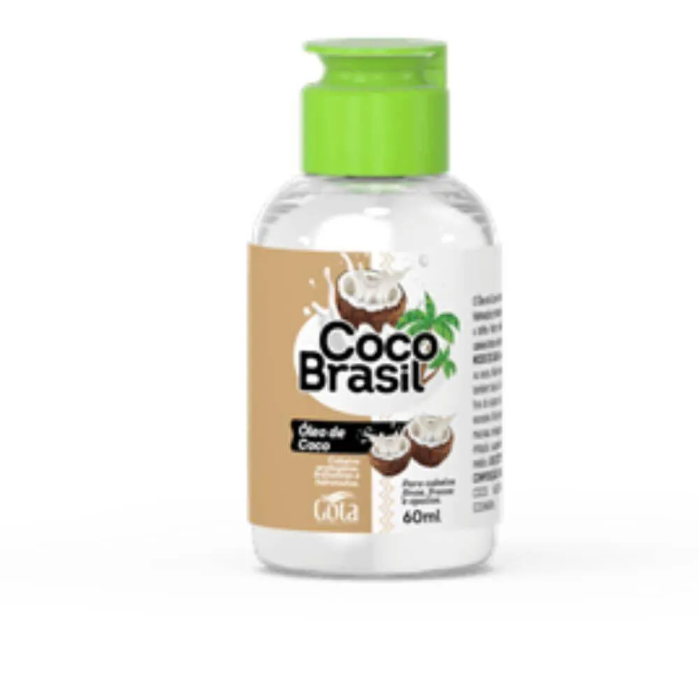 GOTA DOURADA COCO BRASIL óLEO CAPILAR 60ML
