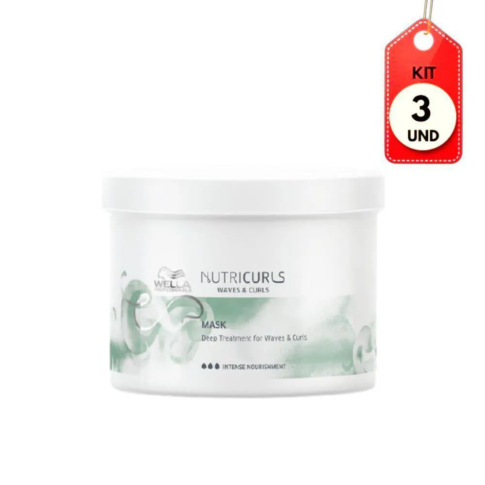 KIT C-03 WELLA NUTRICURLS MASK 500ML