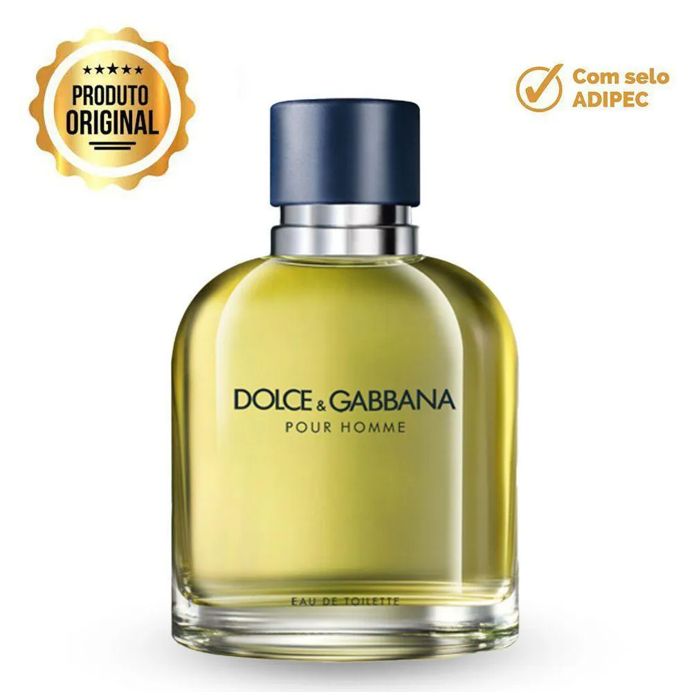 PERFUME DOLCE E GABBANA POUR HOMME EAU DE TOILETTE 125ML