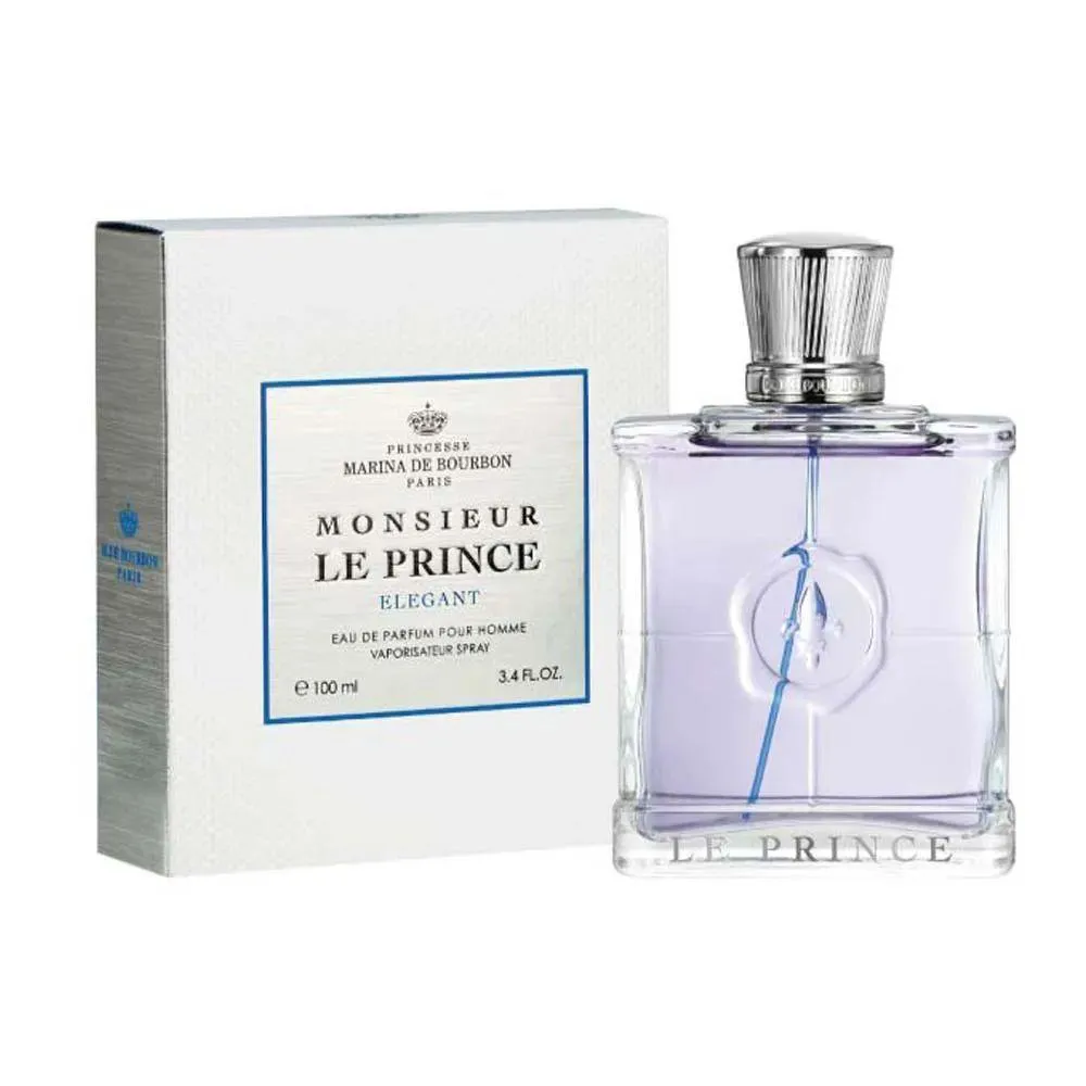 PERFUME LE PRINCE ELEGANT MARINA DE BOURBON MASCULINO 100ML