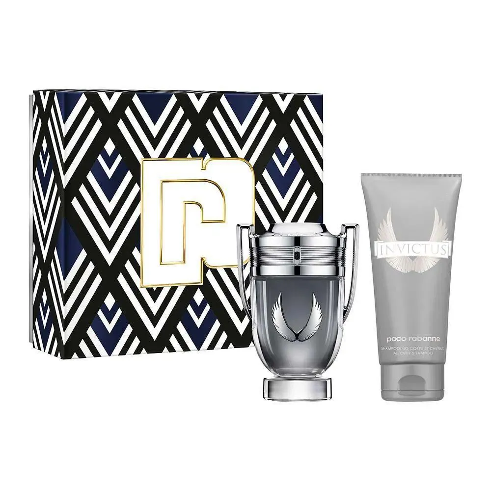 KIT PERFUME INVICTUS PLATINUM PACO RABANNE 100ML