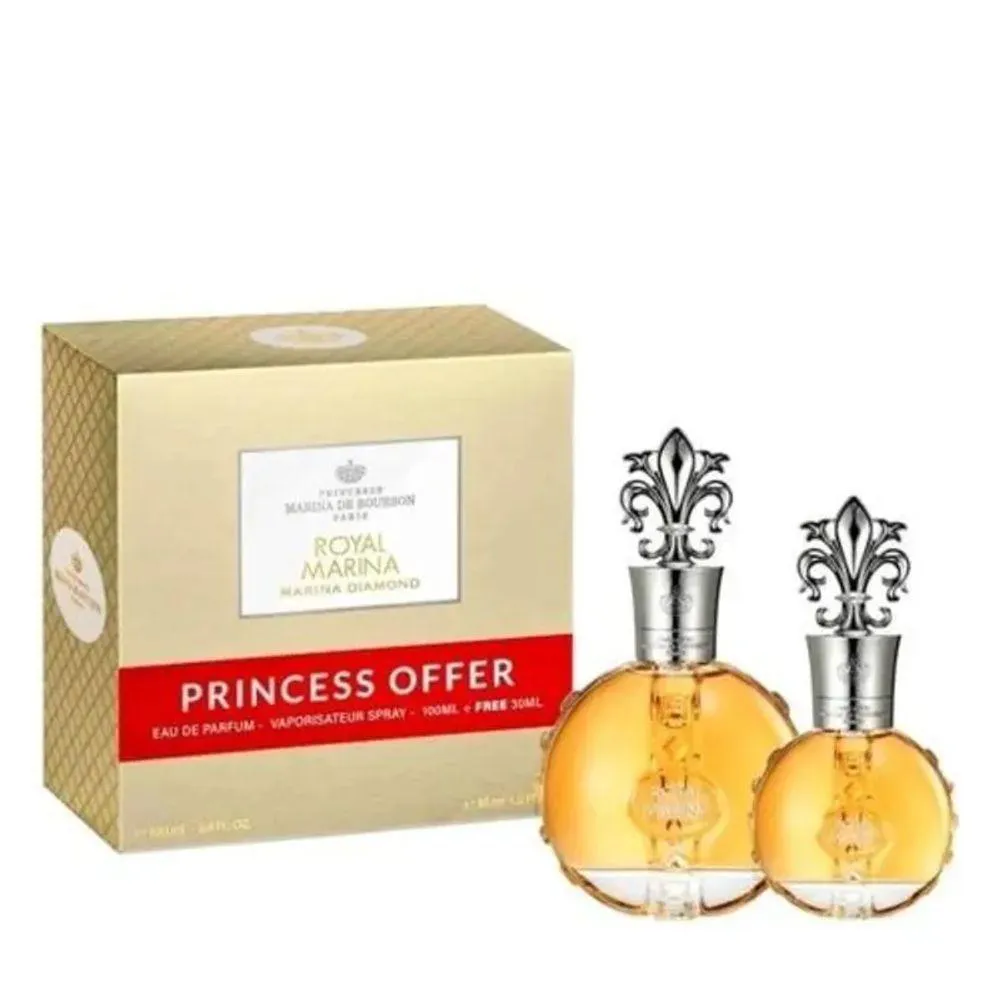 KIT ROYAL MARINA DIAMOND MARINA DE BOURBON EDP 100ML+EDP30ML