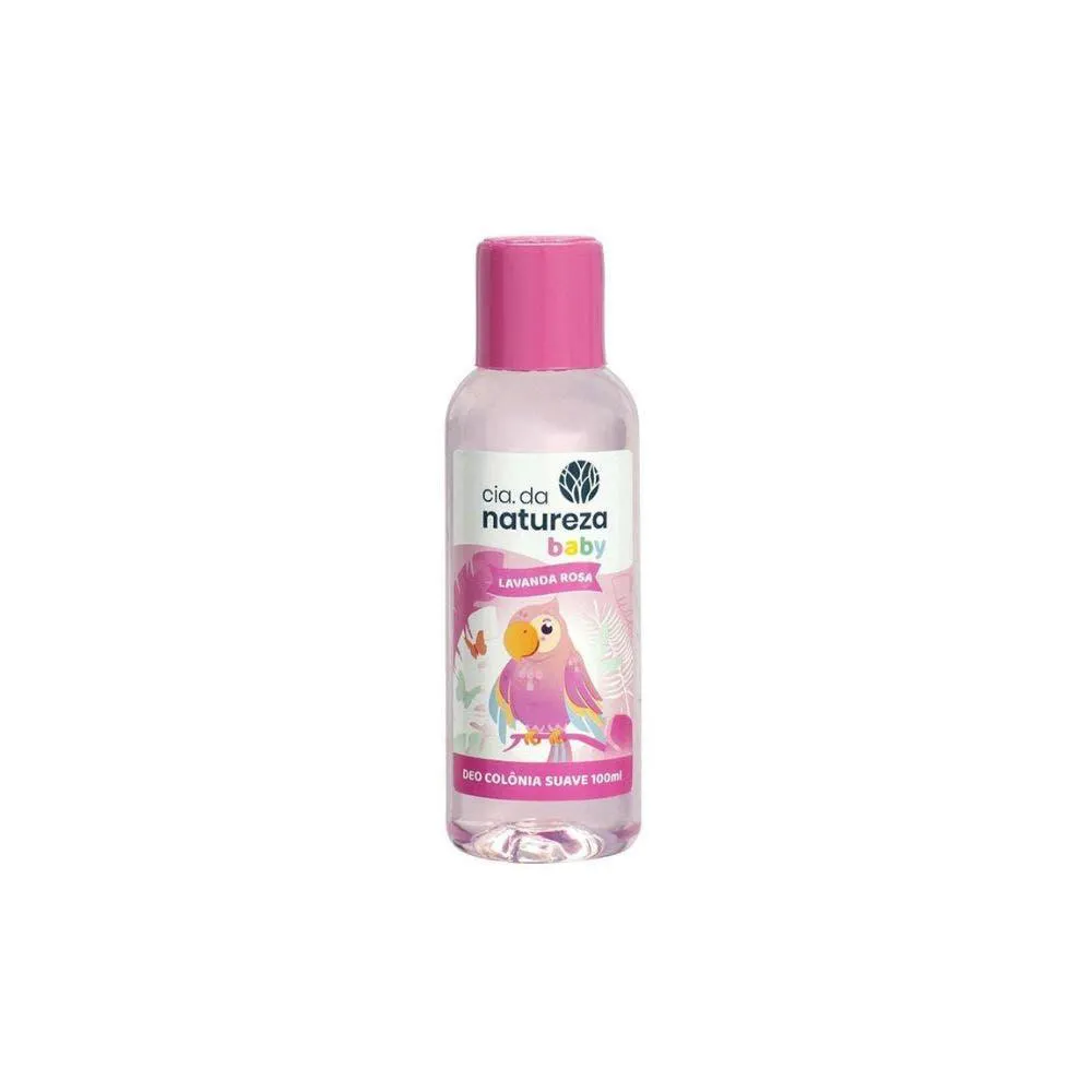 DEO COLôNIA INFANTIL CIA DA NATUREZA BABY LAVANDA ROSA 120ML