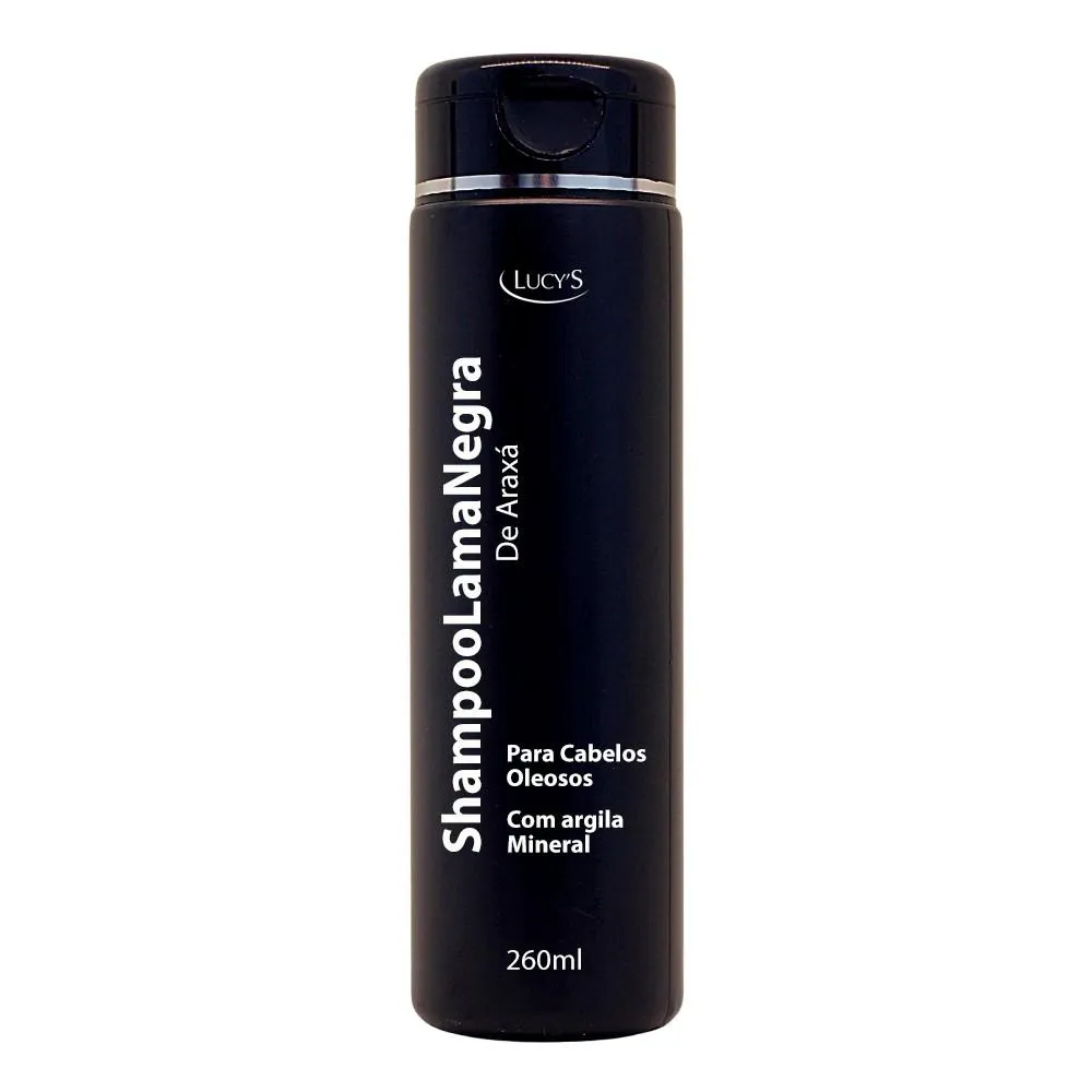 Shampoo Lama Negra Com Argila Mineral- 260ml Lucy´S