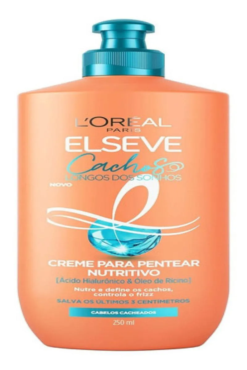 CREME DE PENTEAR ELSEVE CACHOS DOS SONHOS 250ML