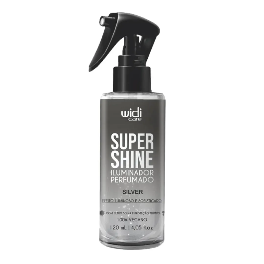SPRAY ILUMINADOR CAPILAR SUPER SHINE SILVER WIDI CARE 120ML