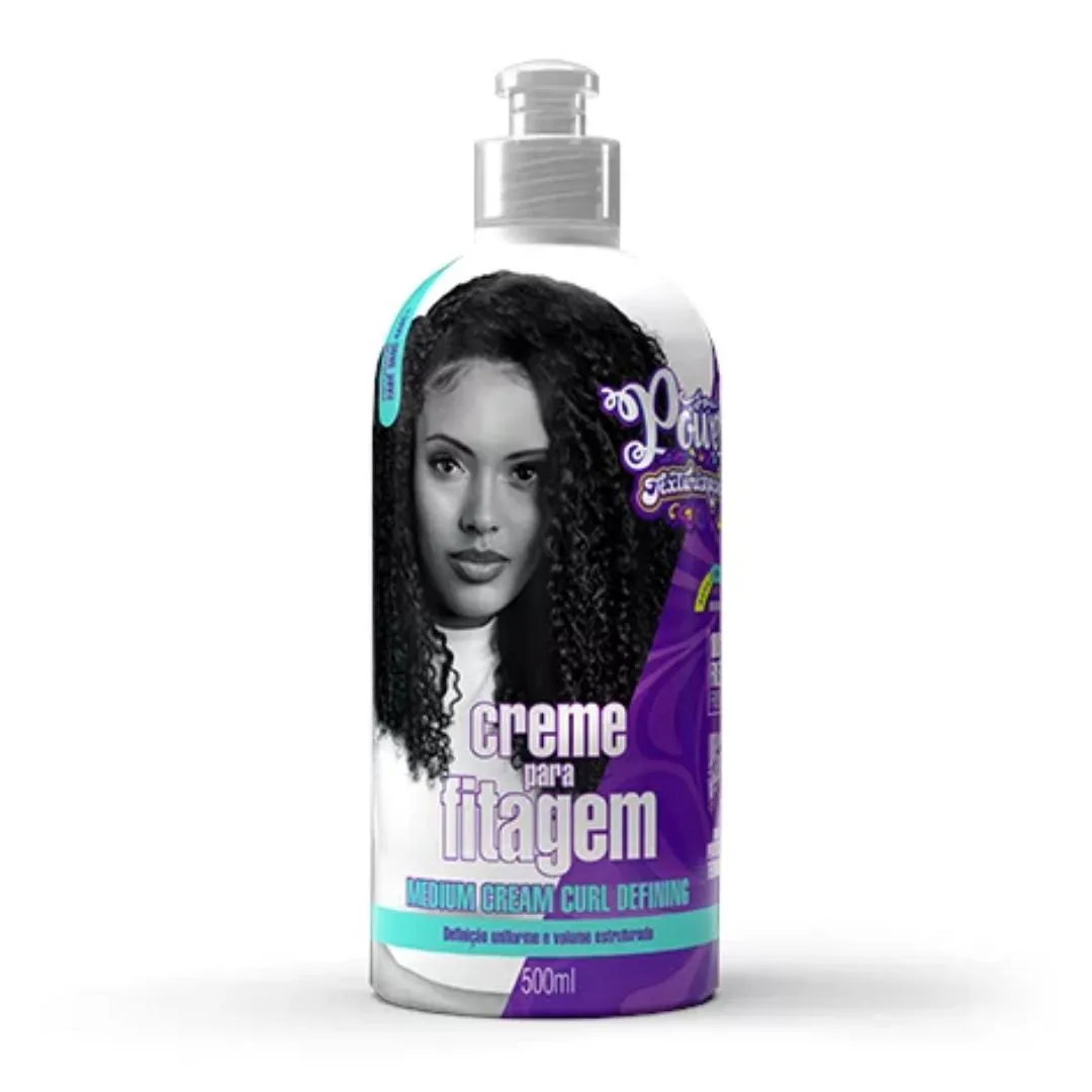 CREME PARA FITAGEM CACHOS TEXTURIZAçõES SOUL POWER 500ML