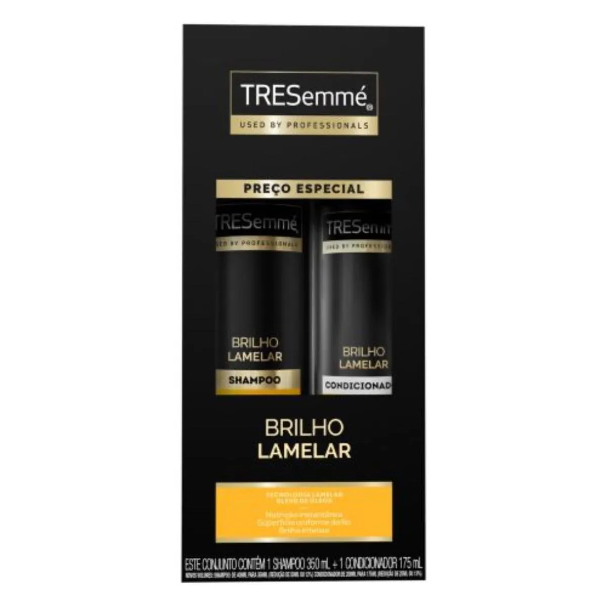 PROMOPACK SHAMPOO E CONDICIONADOR TRESEMMé BRILHO LAMELAR