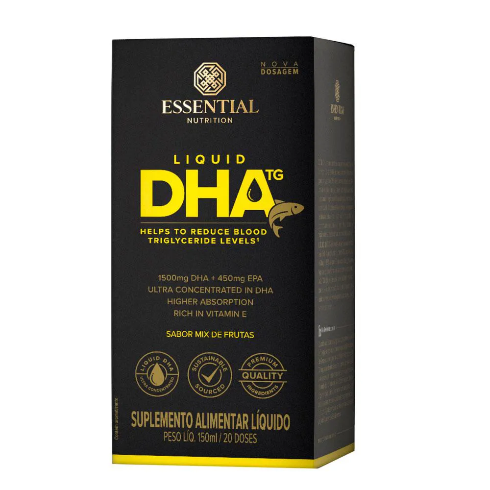 LIQUID DHA TG MIX DE FRUTAS ESSENTIAL NUTRITION 150ML U Unica