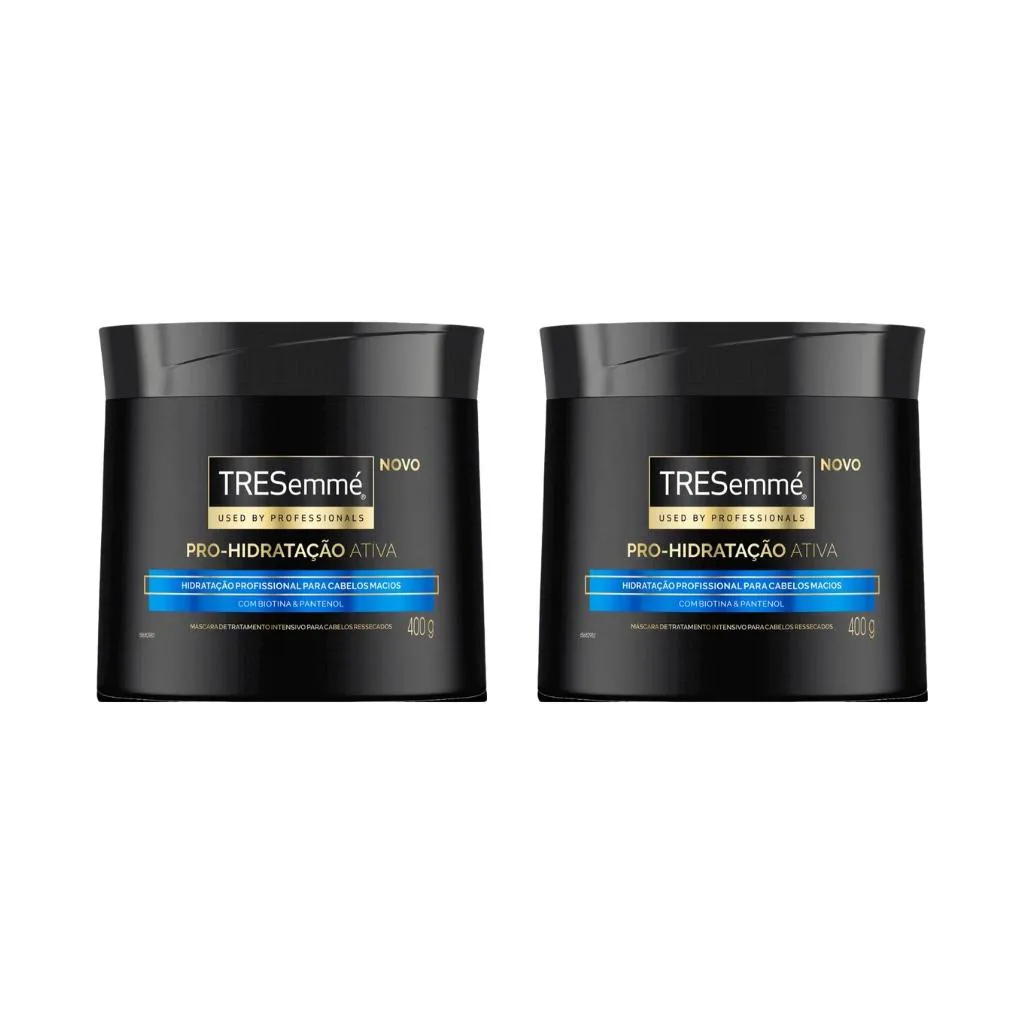 CREME DE TRATAMENTO TRESEMME 400G PRó-HIDRATAçAO - KIT C/2UN