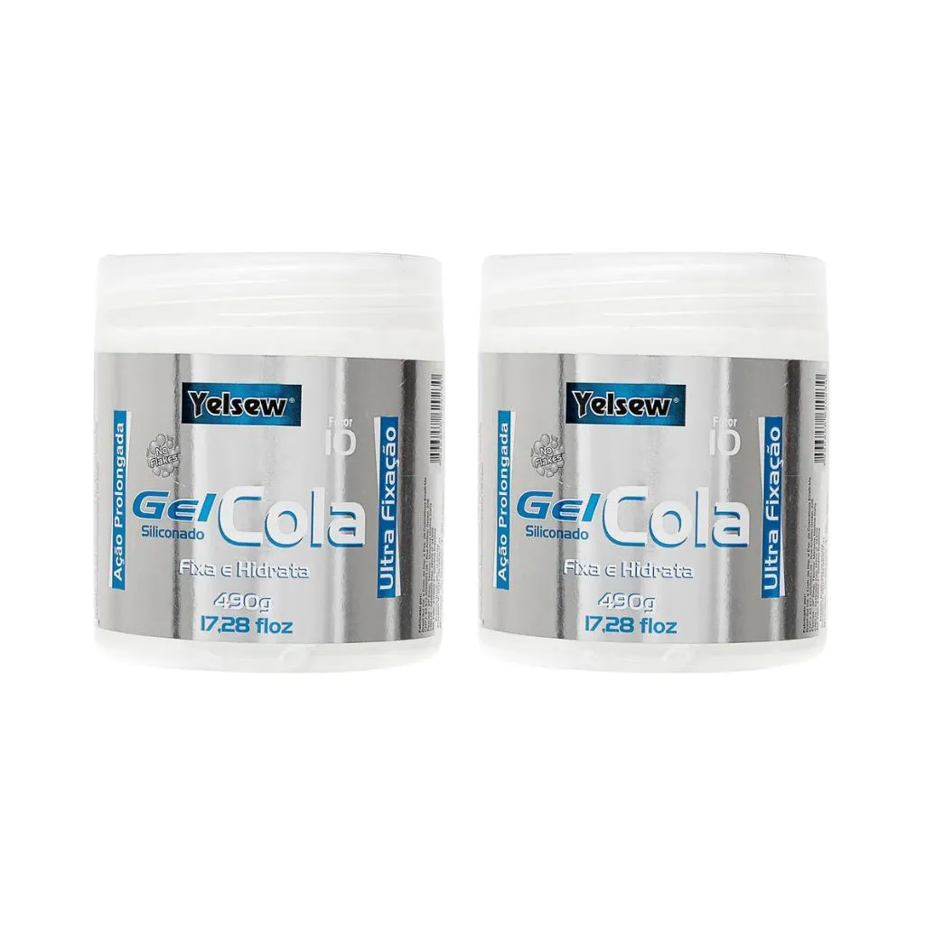 GEL COLA FIXADOR YELSEW 490G - KIT C/ 2UN