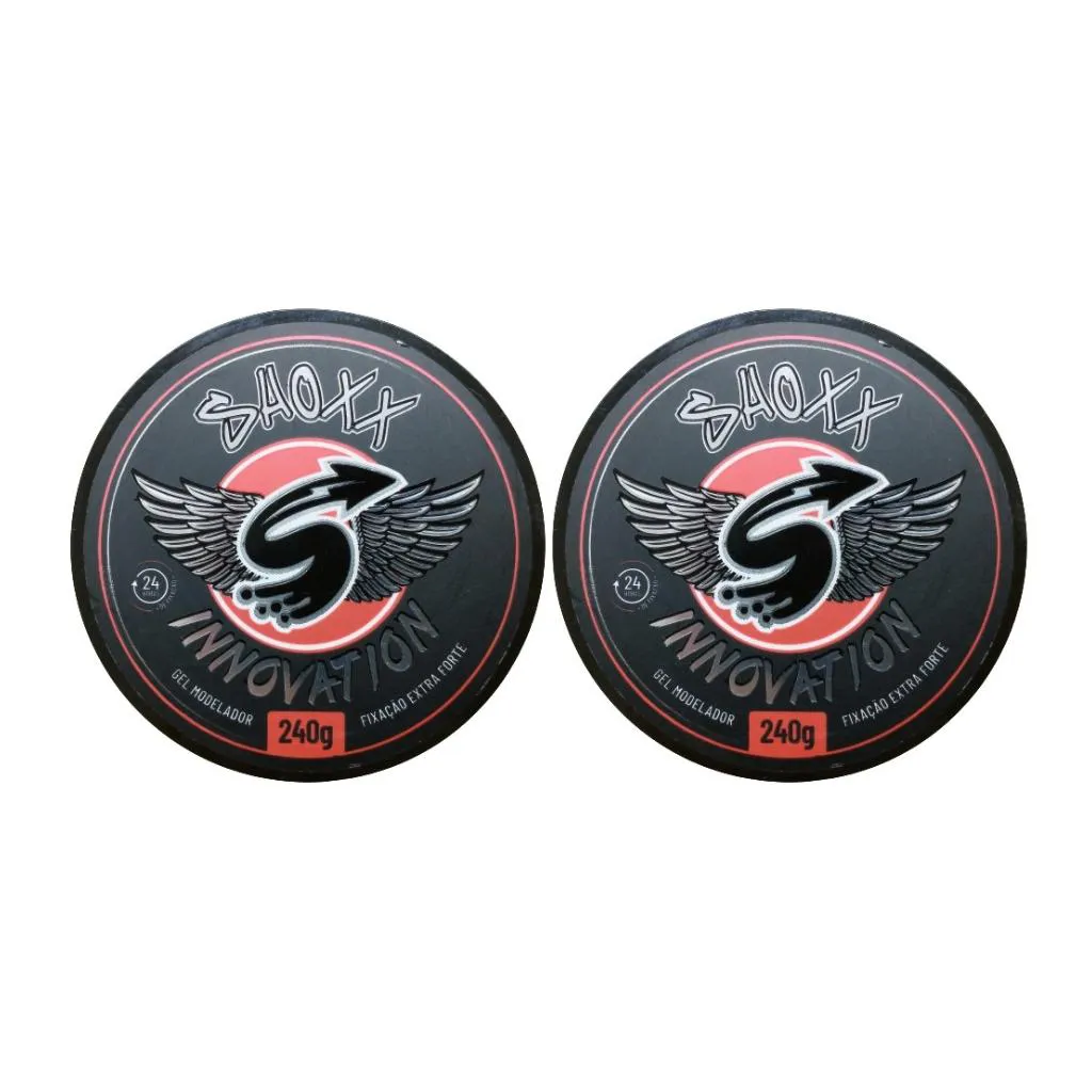 GEL FIXADOR SHOXX INNOVATION 240G - KIT C/ 2UN