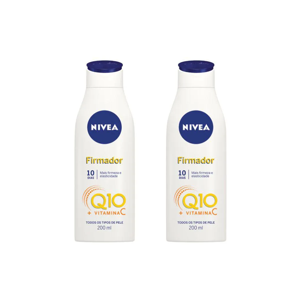 HIDRATANTE CORPORAL NIVEA 200ML FIRMADORA Q10 - KIT C/ 2UN