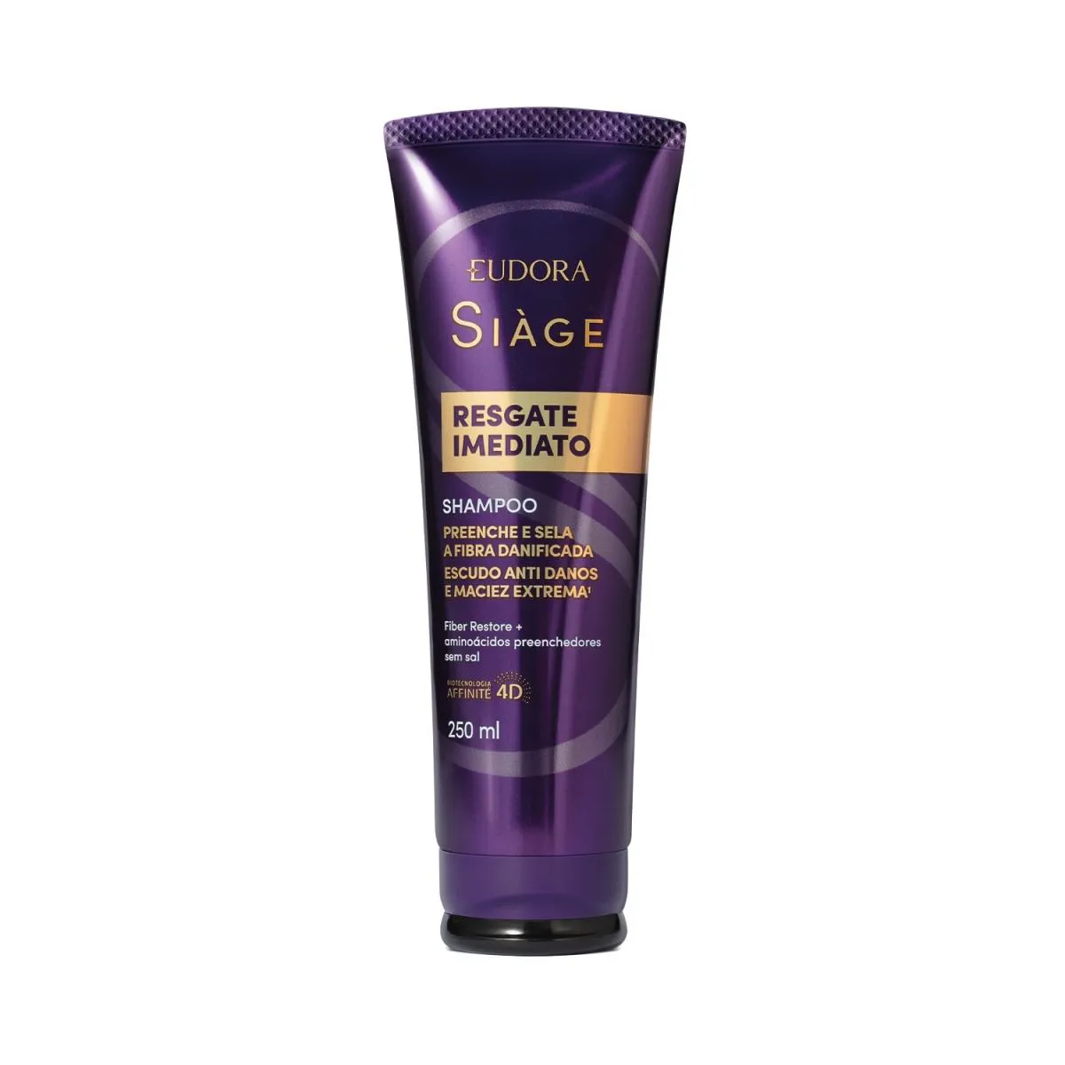 Shampoo Eudora Siàge Resgate Imediato Reconstrução 250ml