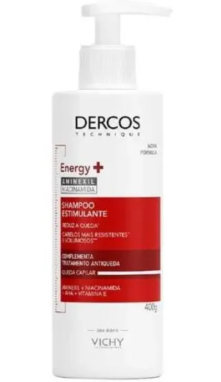 Shampoo Antiqueda Vichy Dercos Energy+ Estimulante 400ml 