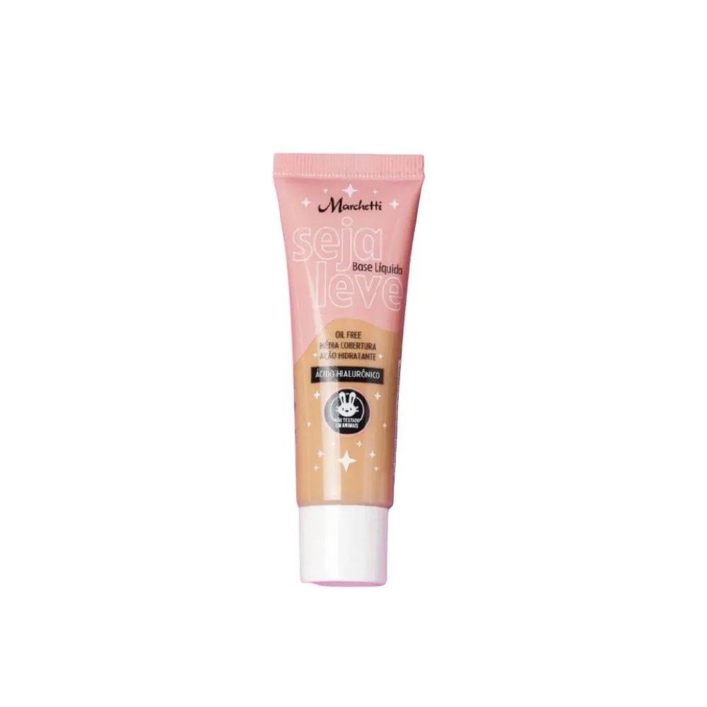 BASE FACIAL MARCHETTI LíQUIDA SEJA LEVE BEGE MéDIO I