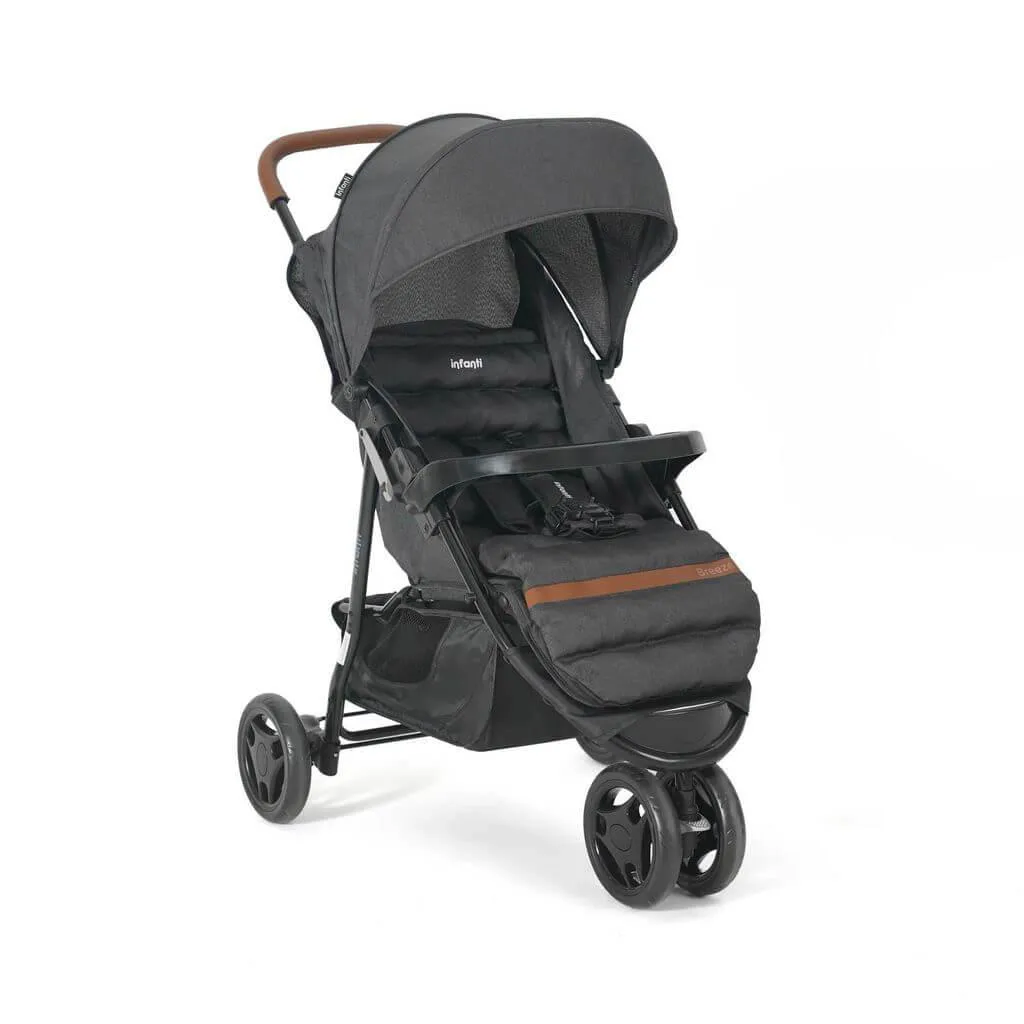CARRINHO DE BEBê BREEZE PRETO INFANTI