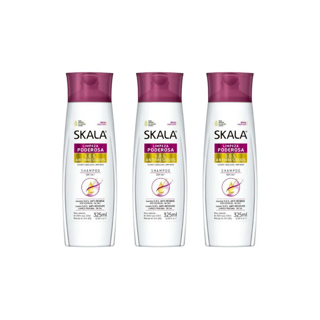 Shampoo Skala Antirresíduos 325ml