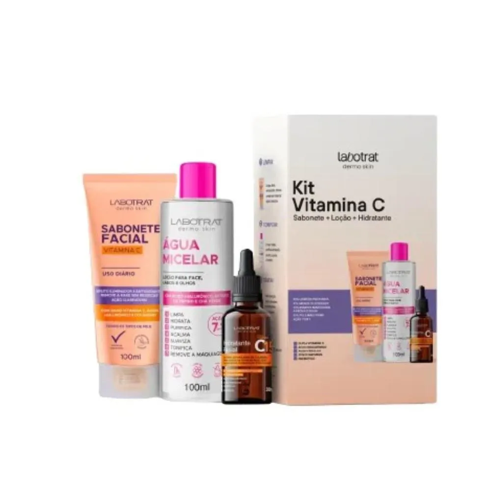 KIT FACIAL VITAMINA C - LABOTRAT