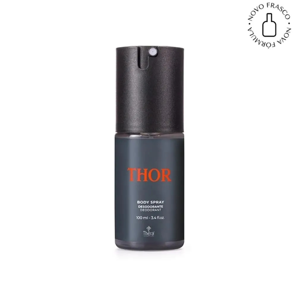 BODY SPRAY DESODORANTE THOR 100 ML - SEM ALUMíNIO